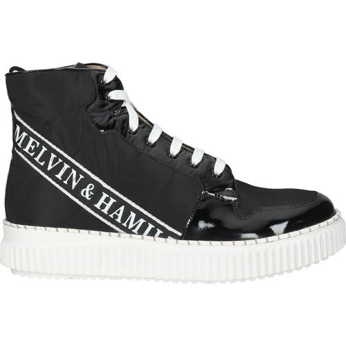 Buty Damskie Trampki wysokie Melvin & Hamilton Sneaker Czarny