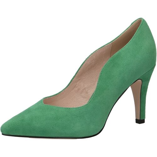 Buty Damskie Czółenka Caprice Pumps Zielony