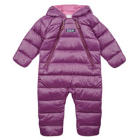 tekstylia Dziewczynka Kombinezony / Ogrodniczki Patagonia INFANT HI-LOFT DOWN SWEATER BUNTING Fioletowy