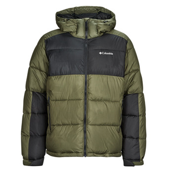 tekstylia Męskie Kurtki pikowane Columbia Pike Lake II Hooded Jacket Kaki / Czarny