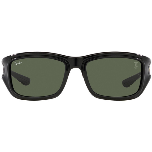 Zegarki & Biżuteria  okulary przeciwsłoneczne Ray-ban Occhiali da Sole  Scuderia Ferrari RB4405M F65071 Czarny