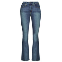 tekstylia Damskie Jeansy bootcut Levi's 725 HIGH RISE BOOTCUT Niebieski