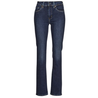 tekstylia Damskie Jeansy straight leg Levi's 724 HIGH RISE STRAIGHT Niebieski