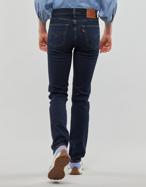 Levi's 724 HIGH RISE STRAIGHT Niebieski