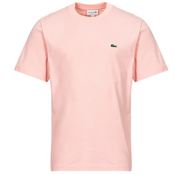 tekstylia Męskie T-shirty z krótkim rękawem Lacoste TH7318 Różowy