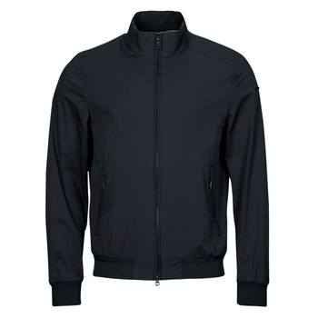 tekstylia Męskie Kurtki krótkie Geox M EOLO BOMBER STRETCH MIXED Marine