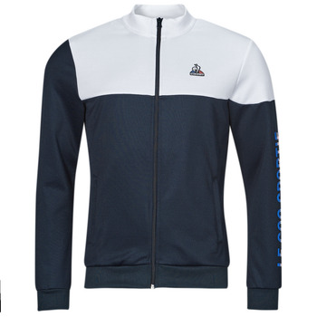 tekstylia Męskie Bluzy dresowe Le Coq Sportif TRI FZ SWEAT N°2 M Marine / Biały