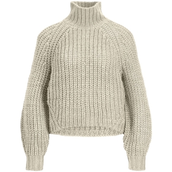 tekstylia Damskie Swetry Jjxx Knit Kelvy L/S - Bone White Biały