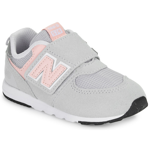 Buty Dziecko Trampki niskie New Balance 574 Beżowy / Różowy