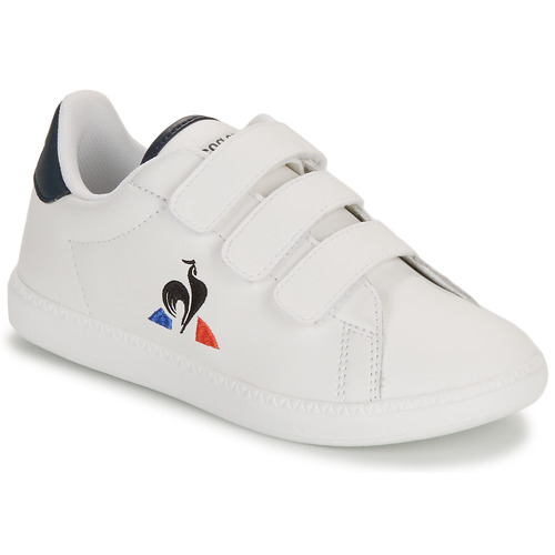 Buty Dziecko Trampki niskie Le Coq Sportif COURTSET_2 KIDS Biały / Marine