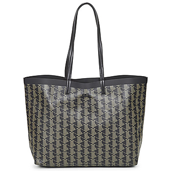 Torby Damskie Torby shopper Lacoste ZELY MONOGRAMME Czarny / Brązowy