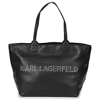 Torby Damskie Torby shopper Karl Lagerfeld K/MARCHé MD TOTE Czarny