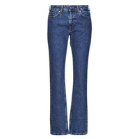 tekstylia Damskie Jeansy straight leg Pepe jeans STRAIGHT JEANS MW Niebieski