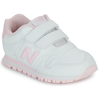 Buty Dziewczynka Trampki niskie New Balance 500 Biały / Różowy