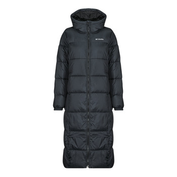 tekstylia Damskie Kurtki pikowane Columbia Puffect II Long Jacket Czarny