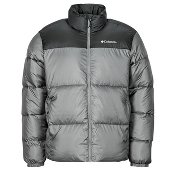 tekstylia Męskie Kurtki pikowane Columbia Puffect III Jacket Szary / Czarny