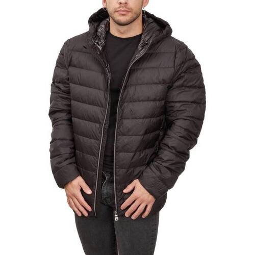 tekstylia Męskie Płaszcze Geox M2625B T2562 M DERECK HOOD JACKET Czarny