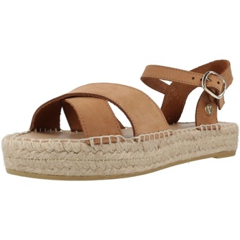 Buty Damskie Espadryle Yellow RAQUEL Brązowy