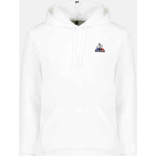 tekstylia Męskie Bluzy Le Coq Sportif ESS HOODY N Biały