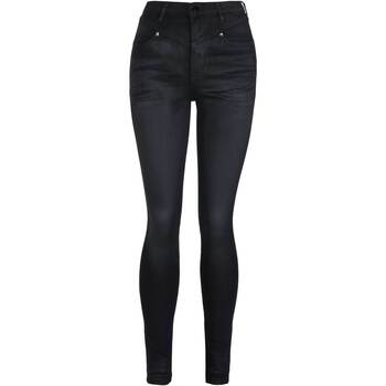 tekstylia Damskie Jeansy slim fit Guess  Czarny