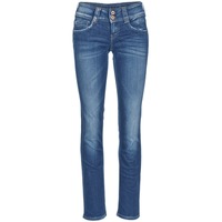 tekstylia Damskie Jeansy straight leg Pepe jeans GEN Niebieski