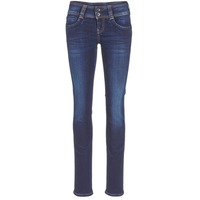 tekstylia Damskie Jeansy straight leg Pepe jeans GEN Niebieski