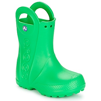 Buty Dziecko Kalosze Crocs HANDLE IT RAIN BOOT KIDS Zielony