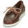 Sapatos Homem Sapato de vela Sebago PORTLAND WAXED Castanho