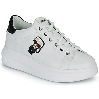 Sapatos Mulher Sapatilhas Karl Lagerfeld KAPRI KARL IKONIC LO LACE Branco / Preto