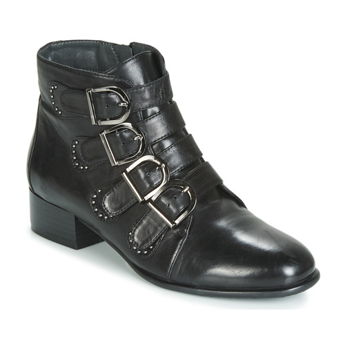 Sapatos Mulher Botas baixas Metamorf'Ose FAMO Preto