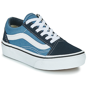 Sapatos Criança Sapatilhas Vans OLD SKOOL Marinho / Branco