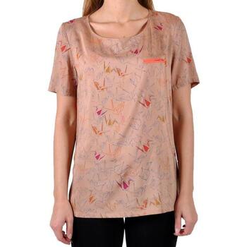 Textil Mulher T-shirts e Pólos Good Look 16146 Castanho