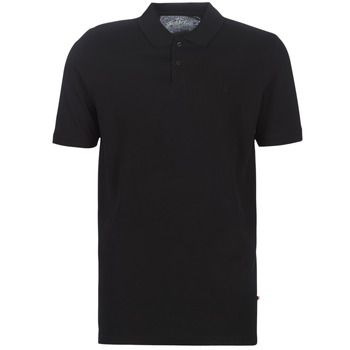 Textil Homem Polos mangas curta Jack & Jones JJEBASIC Preto