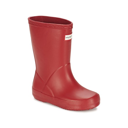 Sapatos Criança Botas de borracha Hunter KIDS FIRST CLASSIC Vermelho