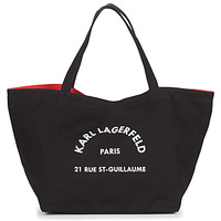 Malas Cabas / Sac shopping Karl Lagerfeld RUE ST GUILLAUE CANVAS TOTE Preto