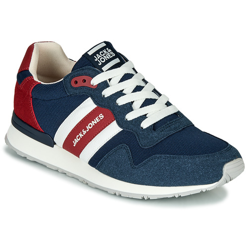 Sapatos Homem Sapatilhas Jack & Jones STELLAR MECH Marinho / Vermelho