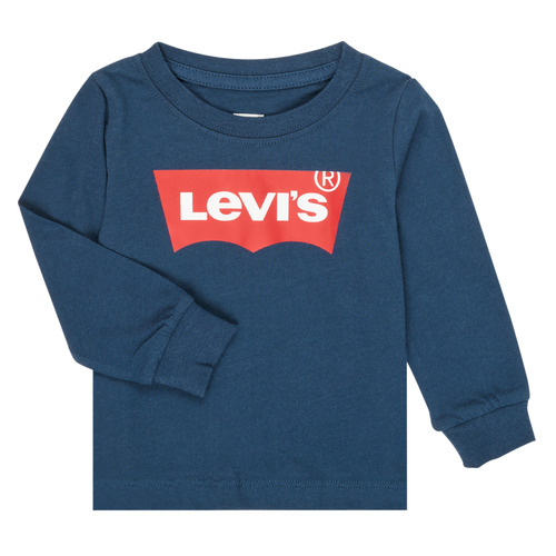 Textil Criança Sweats Levi's BATWING TEE LS Marinho