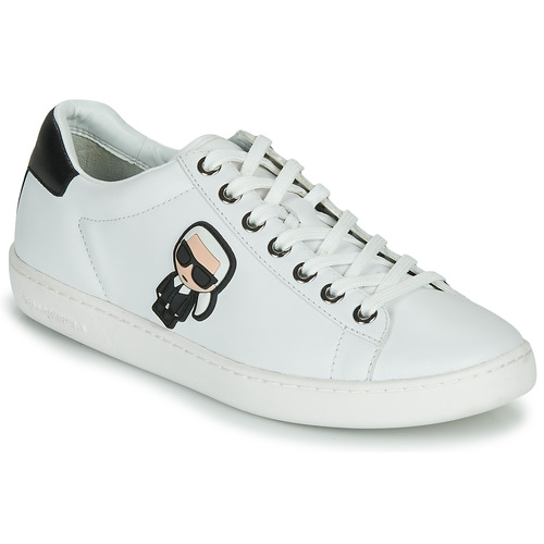 Sapatos Mulher Sapatilhas Karl Lagerfeld KUPSOLE II KARL IKONIC LO LACE Branco