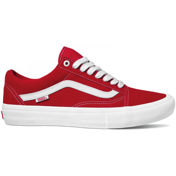 Sapatos Homem Sapatos estilo skate Vans Old skool pro Vermelho