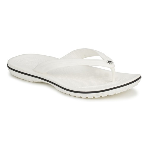 Sapatos Chinelos Crocs CROCBAND FLIP Branco