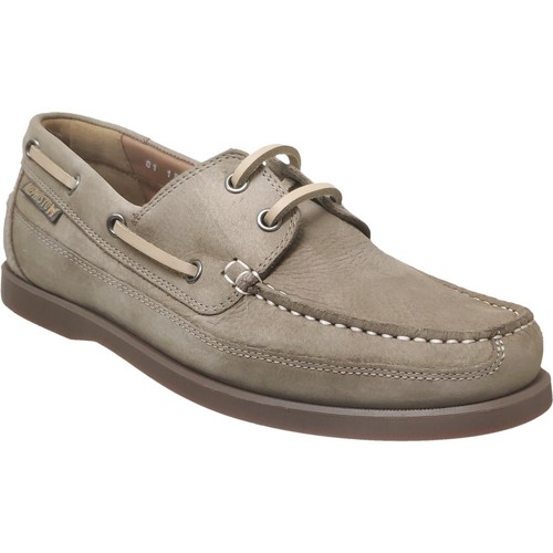 Sapatos Homem Sapato de vela Mephisto BOATING Castanho