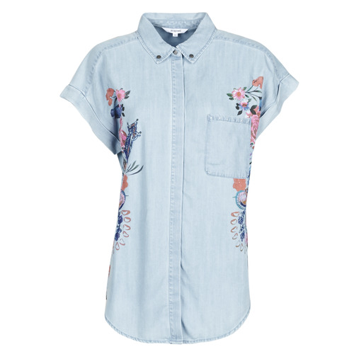 Textil Mulher camisas Desigual SULLIVAN Azul