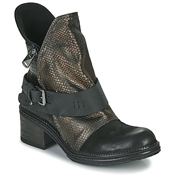 Sapatos Mulher Botas baixas Metamorf'Ose KALEUR Preto