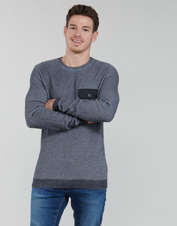 Textil Homem camisolas Jack & Jones JCOTARBEN Marinho