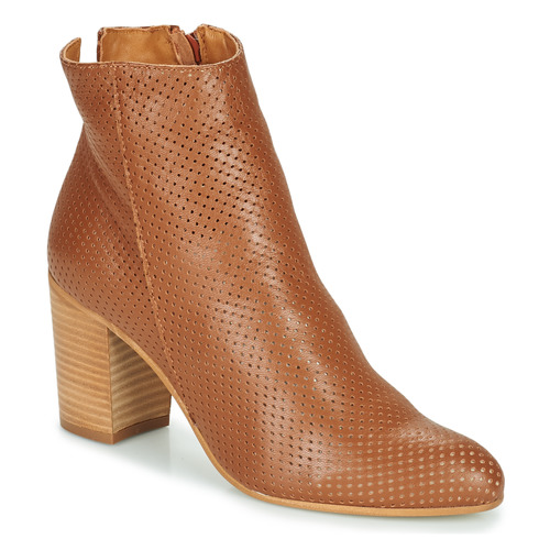 Sapatos Mulher Botins JB Martin MALICE Nappa / Camel