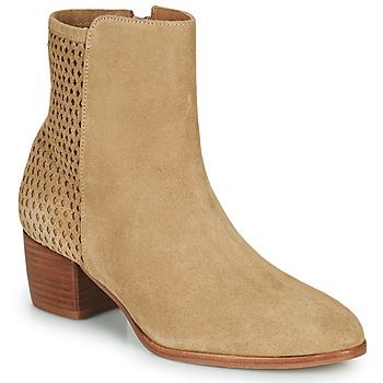 Sapatos Mulher Botins JB Martin LOCA Veludo / Camel