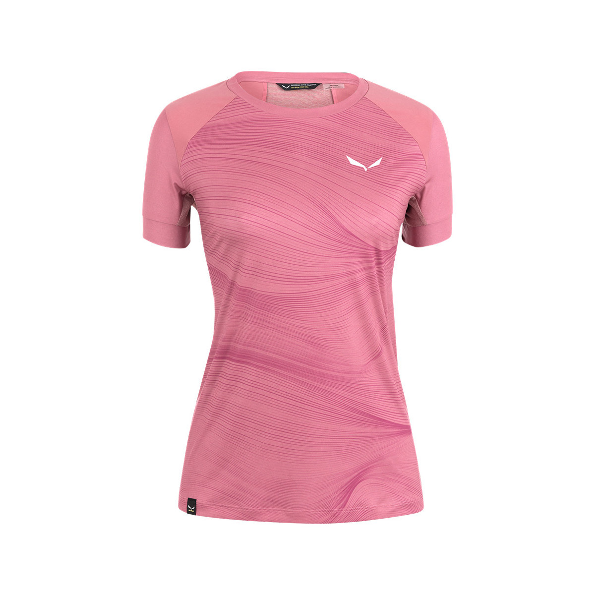 Textil Mulher T-Shirt mangas curtas Salewa Koszulka  Seceda Dry W 28070-6570 Rosa