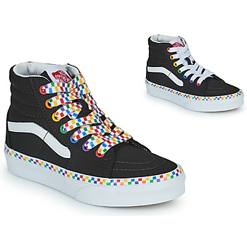 Sapatos Rapariga Sapatilhas de cano-alto Vans SK8-Hi Preto / Multicolor