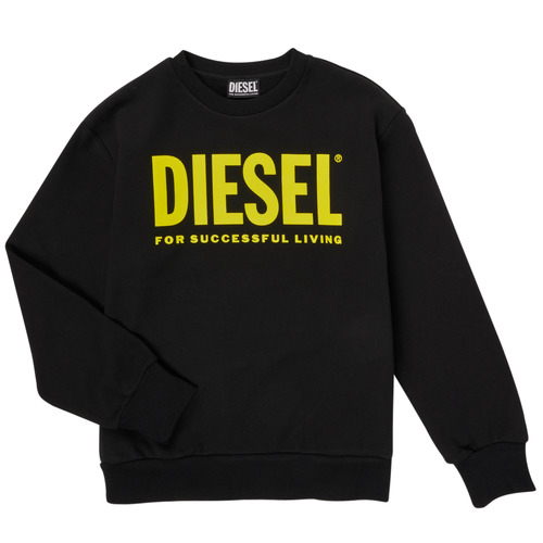 Textil Criança Sweats Diesel SCREWDIVISION-LOGOX Preto