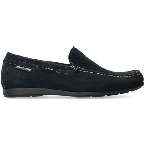 Sapatos Homem Mocassins Mephisto Algoras Azul